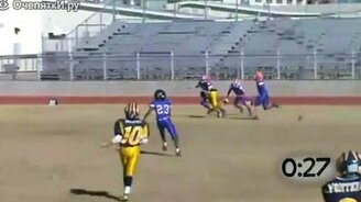 Самоотверженная ловля мяча - смотреть видео (1:10)