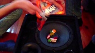 Как мармеладом убить сабвуфер - смотреть видео (0:39)