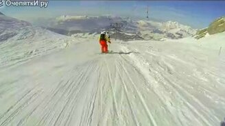 Один день из жизни горнолыжника - смотреть видео (3:59)