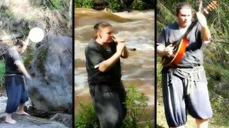 Дым над водой - шаманская версия - смотреть видео (2:16)