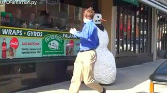 Новые страшилки от снеговика - смотреть видео (3:13)