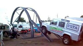 Очень крутой подъём для авто - смотреть видео (0:49)