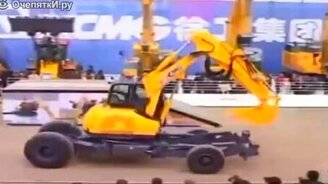 Чудо трактор-трансформер - смотреть видео (2:08)