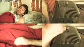 Мелодия на том, что попало под руку, и гитаре - смотреть видео (2:08)