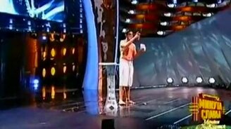 Артистичный номер с пеной для бритья - смотреть видео (5:21)