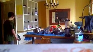 Порадовался за умного сынишку - смотреть видео (2:37)