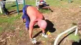 64-летний спортсмен-любитель - смотреть видео (2:52)