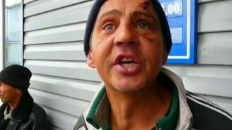 Стихотворения от русского бомжа - смотреть видео (8:39)