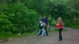 Спасли рыжего кота - смотреть видео (0:17)