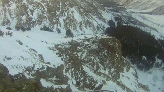 Полёт парашютиста - смотреть видео (2:20)