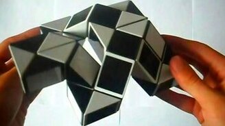 Черепаха из змейки Рубика - смотреть видео (1:41)