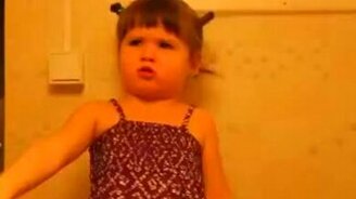 Мойдодыр от эмоциональной девчушки - смотреть видео (2:03)