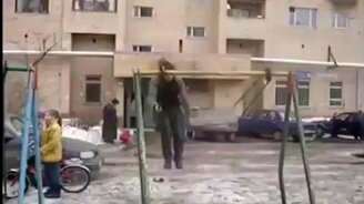 Вот это качели! - смотреть видео (1:55)