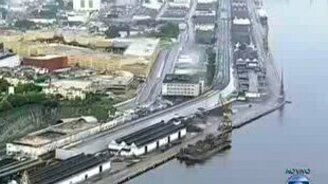 Масштабный взрыв эстакады - смотреть видео (1:13)