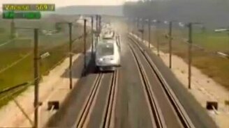 Самый быстрый поезд в мире - смотреть видео (2:40)