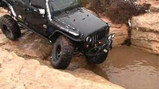 Тест-драйв Джипа на камнях - смотреть видео (3:07)