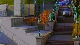 Оригинально хотел уйти от полиции - смотреть видео (0:43)