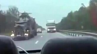 Такому нечего бояться на дороге - смотреть видео (0:29)