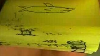 Бумажный мультик - смотреть видео (0:41)