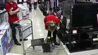 Как правильно надувать плазменный телевизор - смотреть видео (3:42)