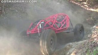 Жёсткая езда по бездорожью на багги - смотреть видео (6:53)