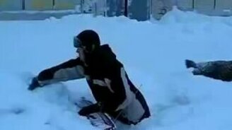 Зимние раскопки - смотреть видео (1:15)