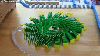 Фокусы с домино - смотреть видео (2:45)