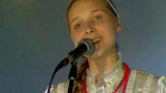 Голосистая славянка - смотреть видео (4:07)