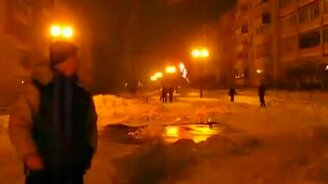 Запустили с папой фейерверк... - смотреть видео (0:26)