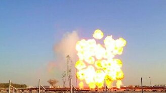 Фейерверк средь бела дня - смотреть видео (1:50)