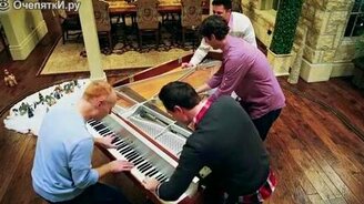 Рождественская мелодия на рояле - смотреть видео (3:24)