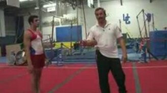 Сальто назад без прыжка - смотреть видео (1:07)