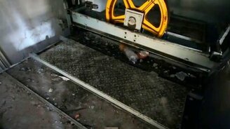 Лифт рухнул - смотреть видео (0:46)