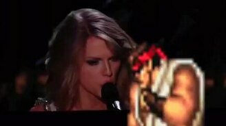 Неадекватная певица на сцене - смотреть видео (0:27)