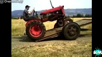 Тракторные приколы - смотреть видео (6:34)
