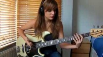 Девушка-басист - смотреть видео (4:04)