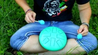 Интересный самодельный музыкальный инструмент - смотреть видео (0:45)