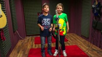 Калинка в исполнении нерусских детей - смотреть видео (3:21)