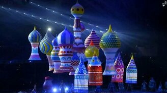 Лучшие моменты открытия Олимпиады-2014 - смотреть видео (3:31)