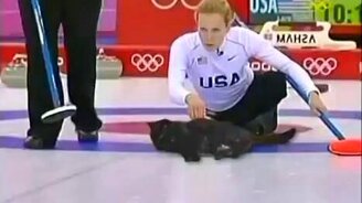Олимпийский кошачий кёрлинг - смотреть видео (0:41)