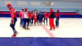 В честь побед в шорт-треке! - смотреть видео (0:30)