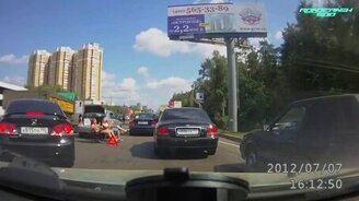 Странные русские на дороге - смотреть видео (3:00)