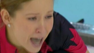 Звуки женского кёрлинга - смотреть видео (0:35)