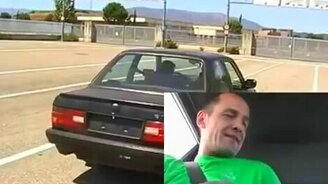 Инструктор по вождению и гонщик - смотреть видео (4:26)