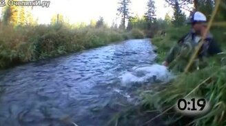 Ляпы на рыбалке и с рыбой - смотреть видео (0:54)