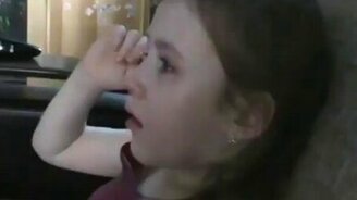 Малышка прощается с Олимпиадой - смотреть видео (0:51)