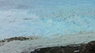 Раскол ледника Гренландии - смотреть видео (4:42)