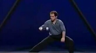 Представление мастерского жонглёра - смотреть видео (6:16)