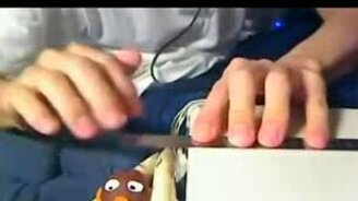 Сыграл на линейке - смотреть видео (5:02)