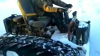 Вездеход-самоделка - смотреть видео (0:28)